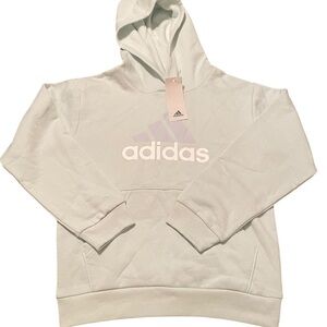 Adidas Kids Light Green Hoodie with Logo Size 10/12 Medium NWT